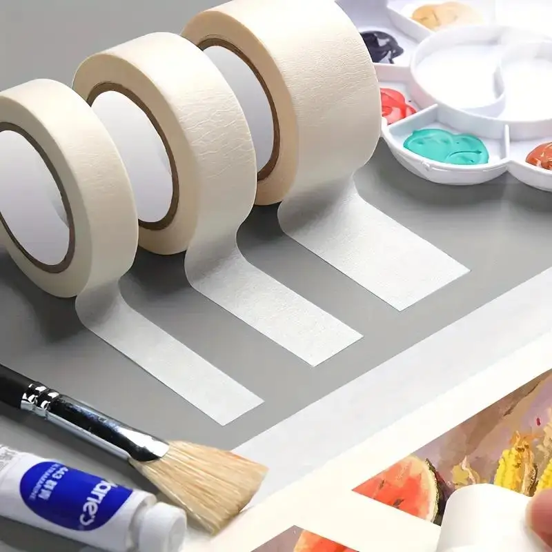 Artist Tape for Watercolor, Drafting, and Painting -Acid-Free Masking Tape for Paper Media, 3PCS Medium Adhesion Paper Material 6
