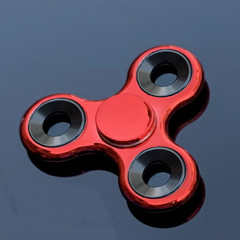 Electroplated Metal Fidget Spinners for Stress Relief