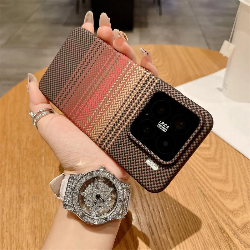 Luxury Slim Carbon Fibre Magnetic Shockproof Cover