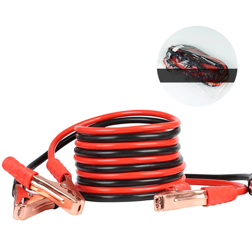 

Universal Car 500A 1.8Meter Car Battery Cable Booster Cable Double-Ended With Clamps Clips Electronics Parts