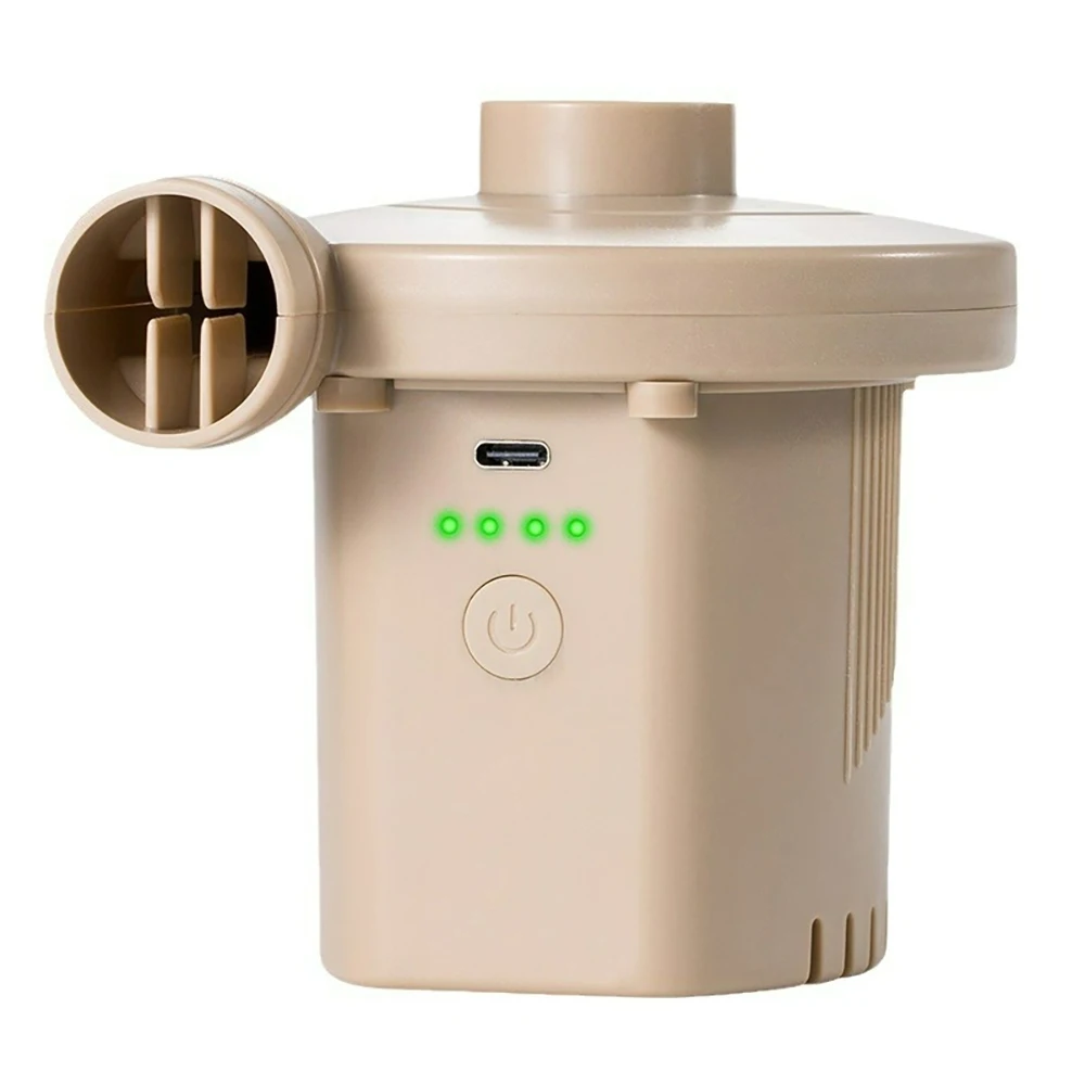 Pompa Ad Aria Portatile 4.5 KPa - Gonfia E Aspira, Con Batteria 1600mAh E Luce LED - Foto 3