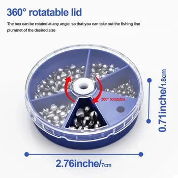 205Pcs Split Sinker Set 1