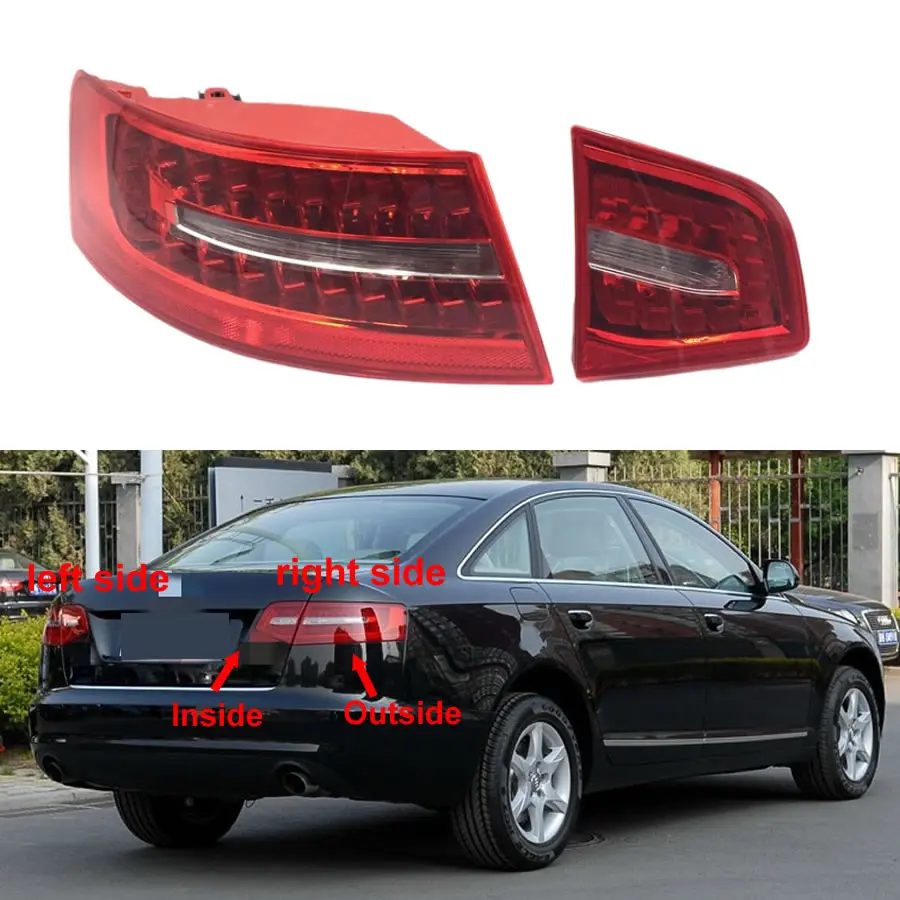 

Задние фары в сборе для Audi A6 A6L C6 2009 2010 2011
