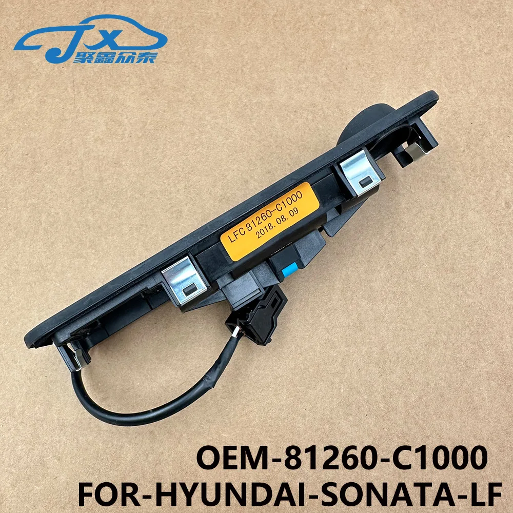 Manija De Liberación De Maletero Para Hyundai Sonata 2015-2017 – Negro, Plástico, Número 81260-C1000