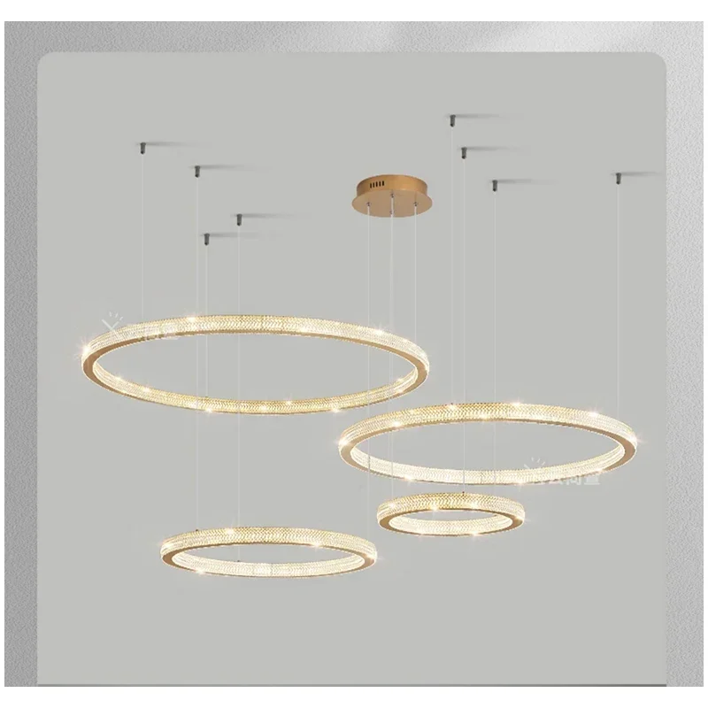 Elegant Modern Acrylic Chandelier 5