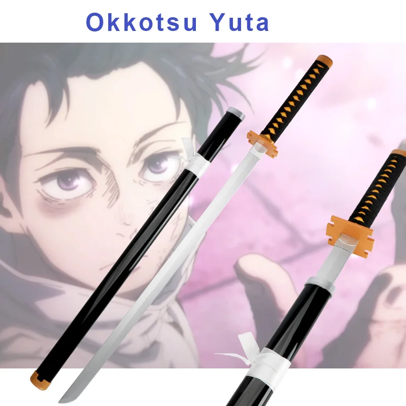 

104cm / 41in Anime Katana Jujutsu Kaisen Cosplay Weapons Okkotsu Yuta Miwa Kasumi Bamboo Toy Sword