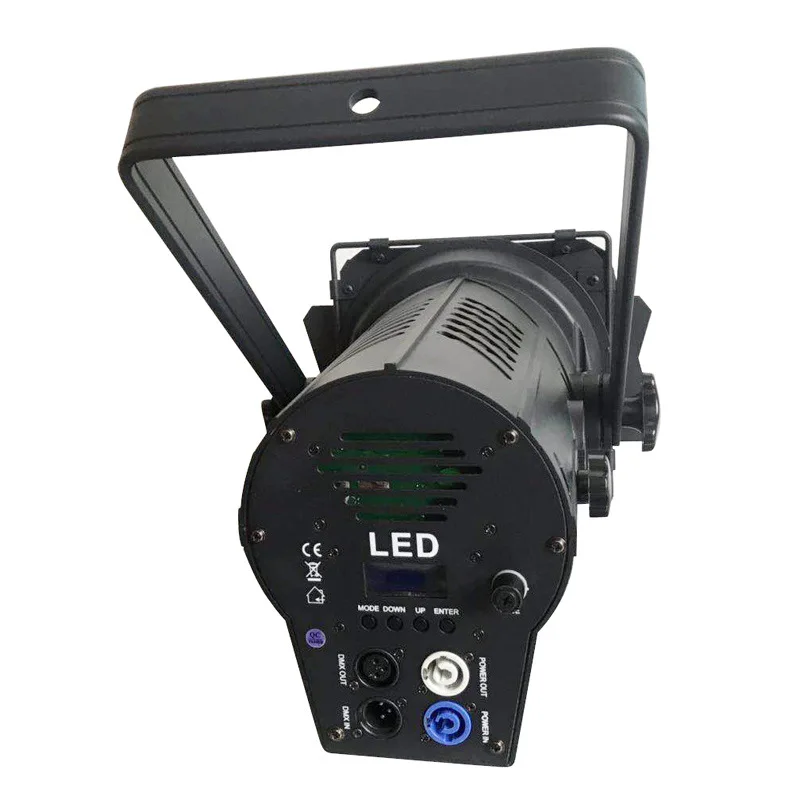 4 pieces 200W LED Fresnel Wash Light COB Cannon Wash DW Warm & Cool White LED Pa