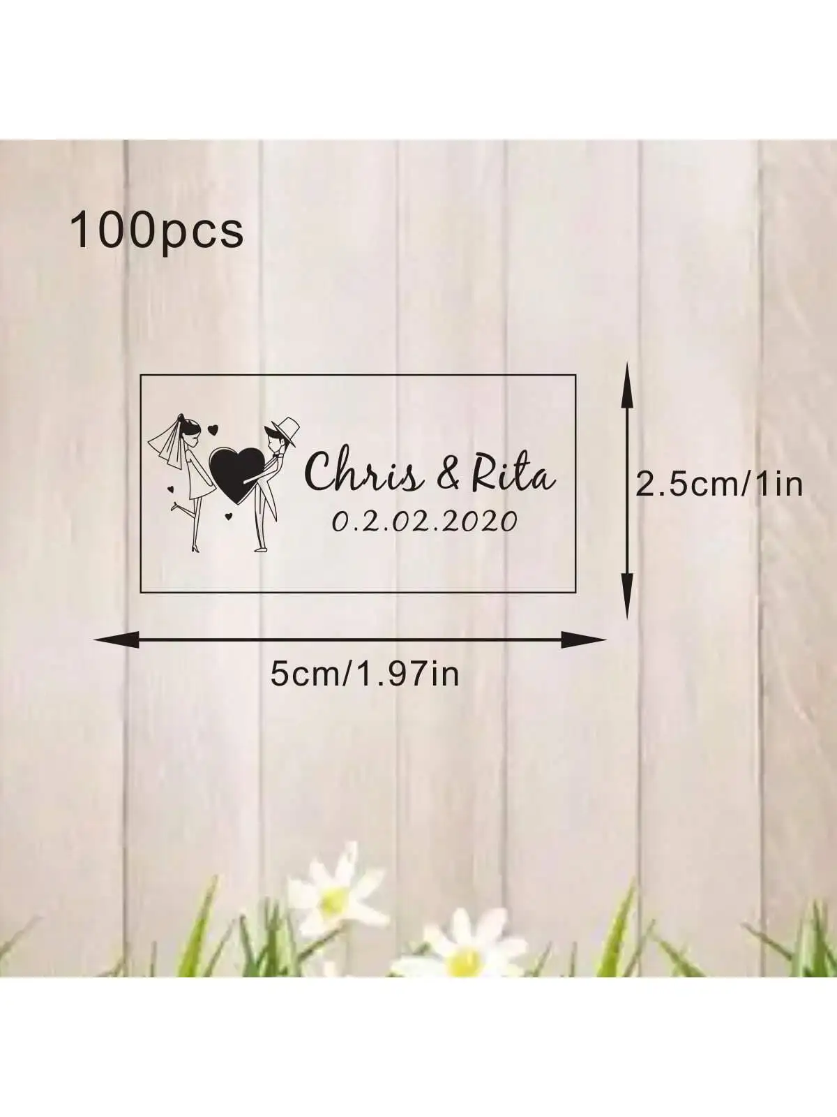 Aolun Etiquetas Personalizadas Para Botellas De Agua Para Bodas, Calcomanías Personalizadas Para Botellas Con Nombre Y Foto, Etiqueta Impermeable Para Botellas De Bebé, Graduación, Cumpleaños