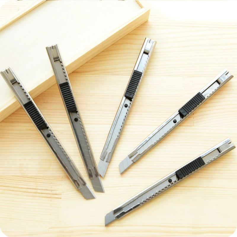 

1PC Art Knife Art Supplies Utility Knife Paper And Office Knife Diy Art Cutter Knife Stationery School Tools Paper Cutter