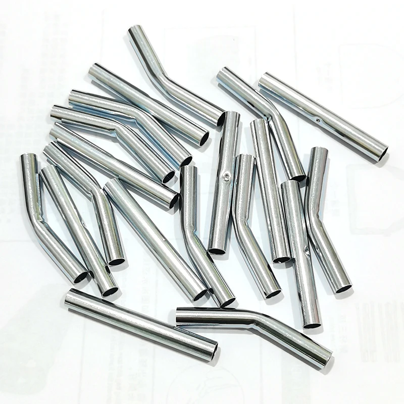 5PcsFiberglassTentPoleConnectorAngledPolefor79mm8595mm