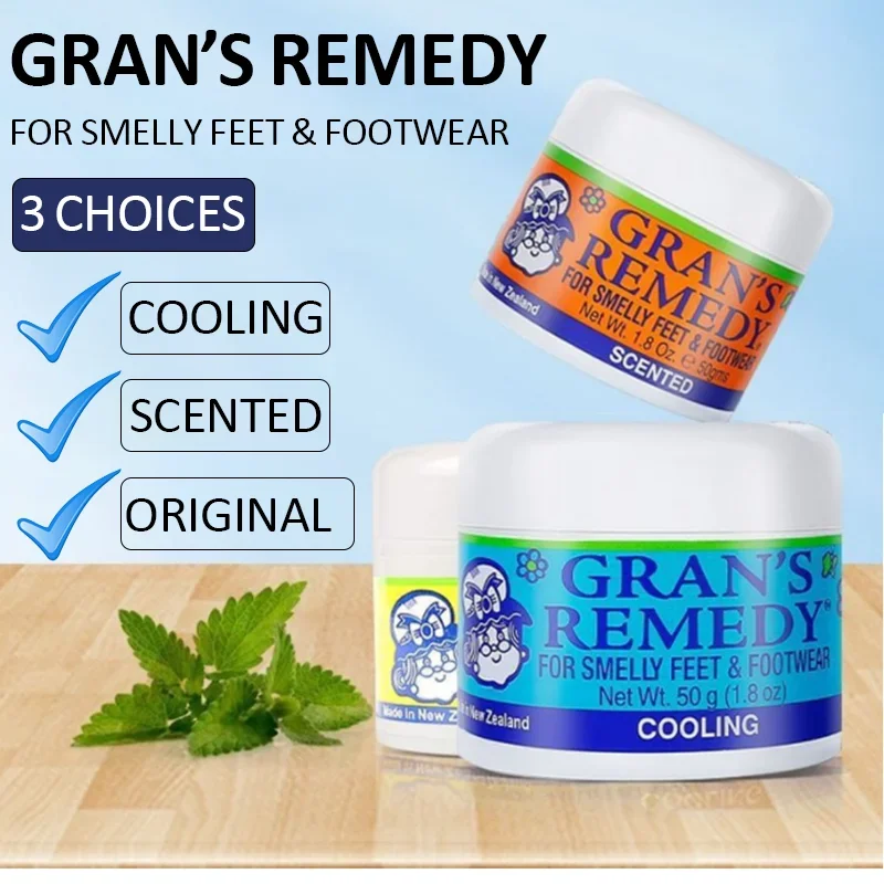 3PCS Foot Powder Grans Remedy Effective Odor Eliminator&Moisture Absorb for Smelly Footwear