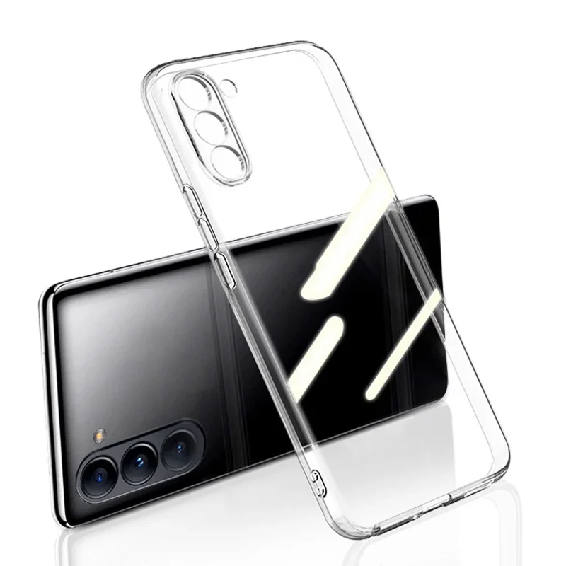 Luxury Ultra Thin Soft Case - Clear Black Transparent Back Cover