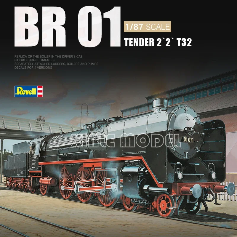 Revell Baureihe 01 HO 1/87 プラスチックモデルキット Revell Baureihe 01 HO 1/87 プラスチックモデルキット - 鉄道模型