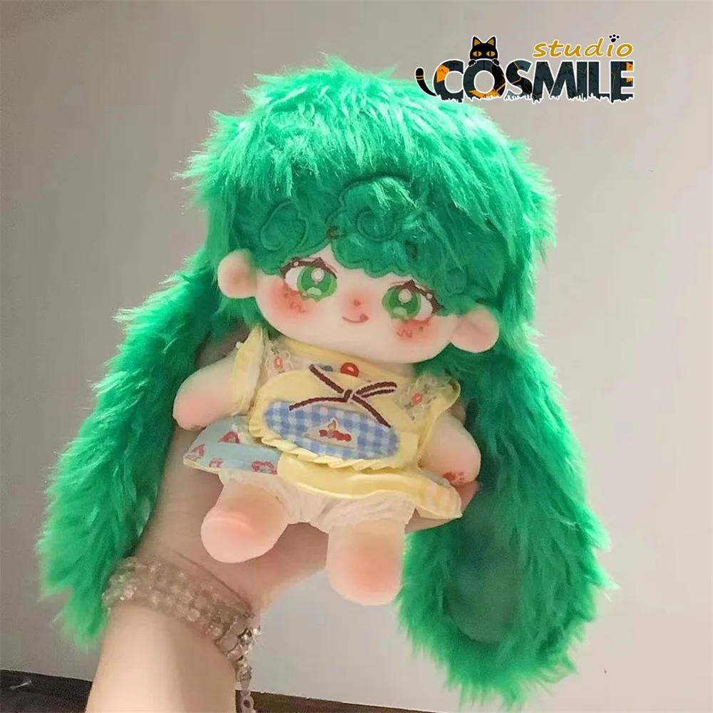 No attributes Wool Roll Inu Dog Orange Medusa Monster Big Ear Unique 20cm Plush Doll Body Bone Toy MH Sa |