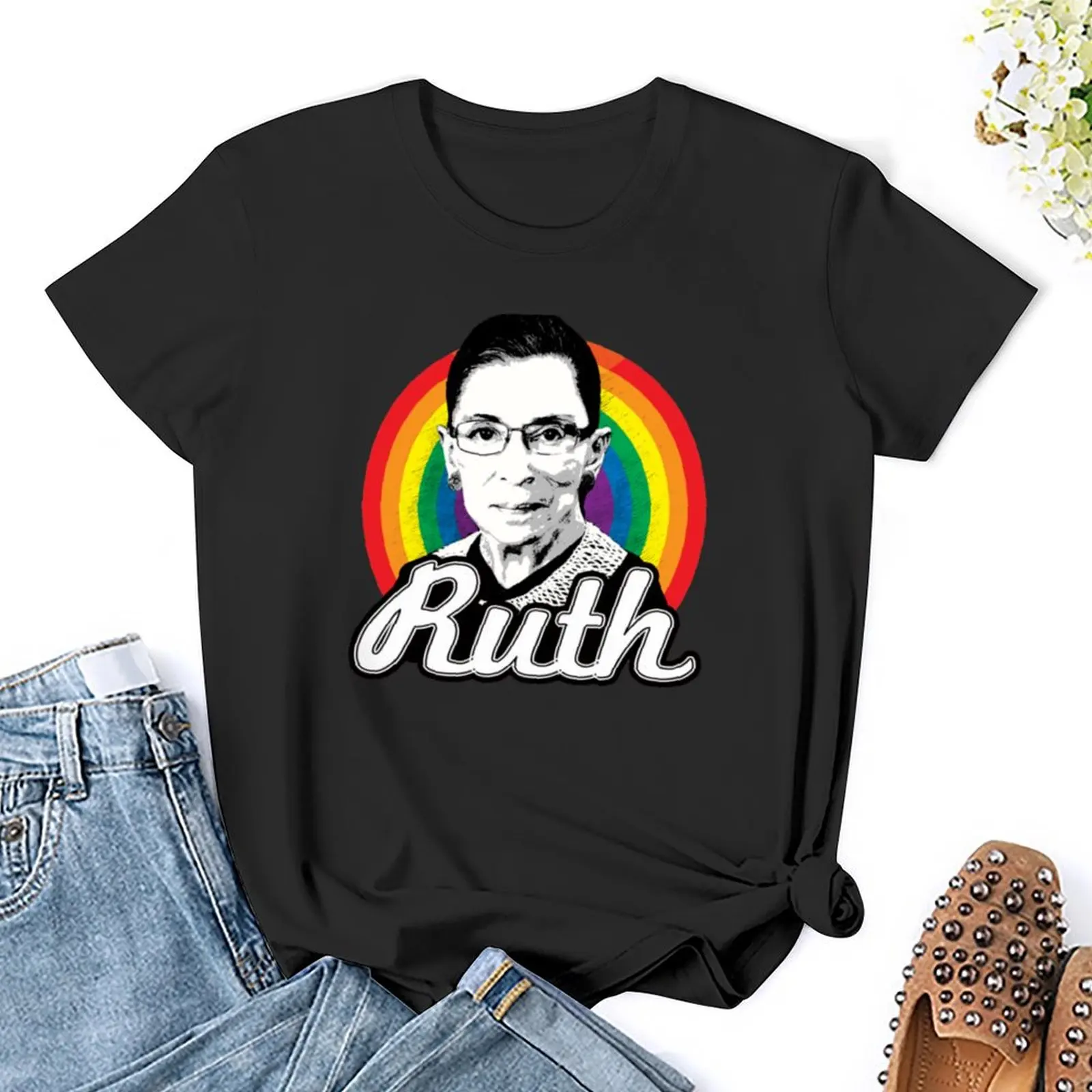 Рисунок 5 - Футболка Rainbow Рут Женская аниме