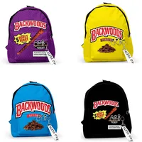 BACKWOODS CIGARS Backpacks 3D Printed Teenager Students School Bags Unisex Travel Waterproof Oxford Key Accessory Rucksack 1