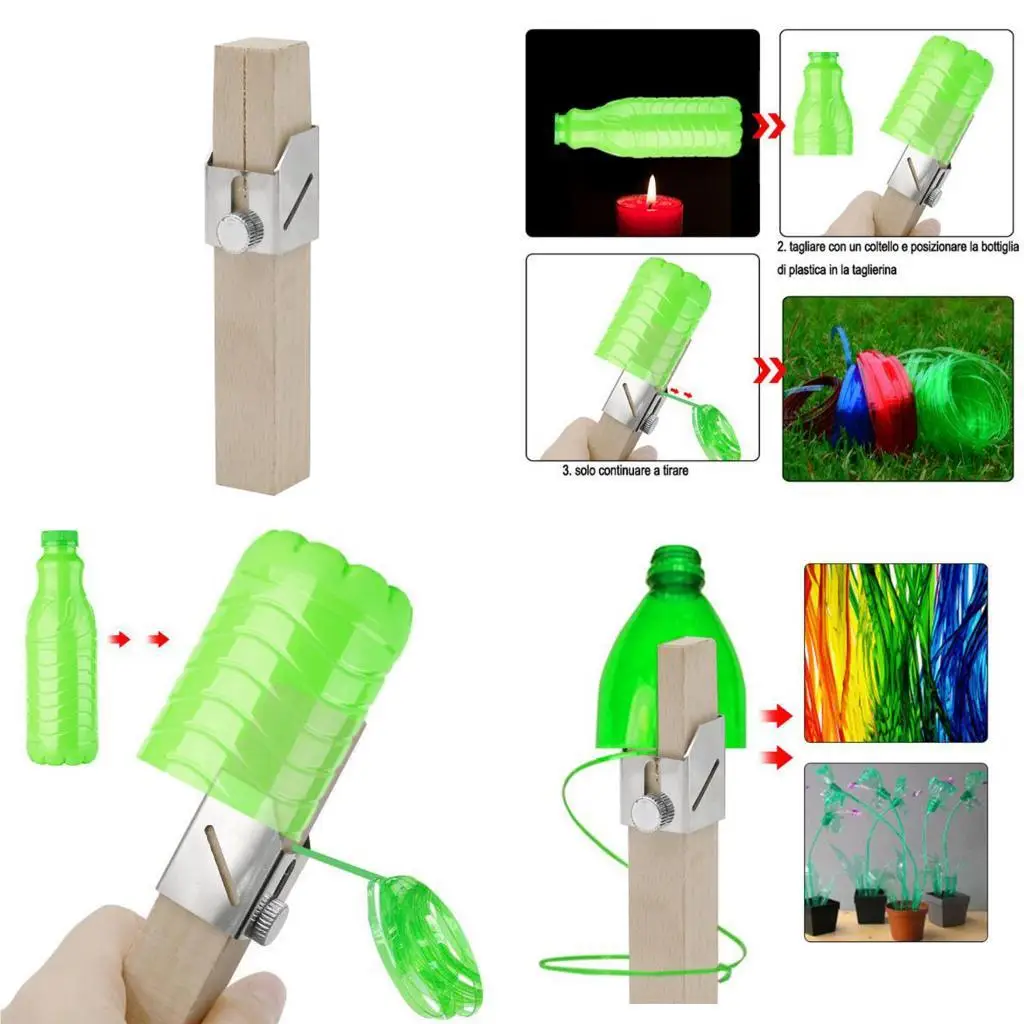 Bottle Cutter Handmade Rope Making and garden Environmental Tool 4
