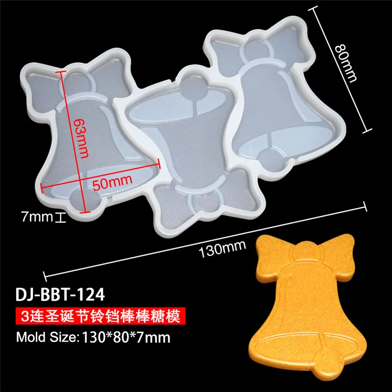 Leaf Flower Heart Bear Shape Silicone Lollipop Mold Round Chocolate Candy Cheese Baking... - SKU SLM00901 - UGI Packaging