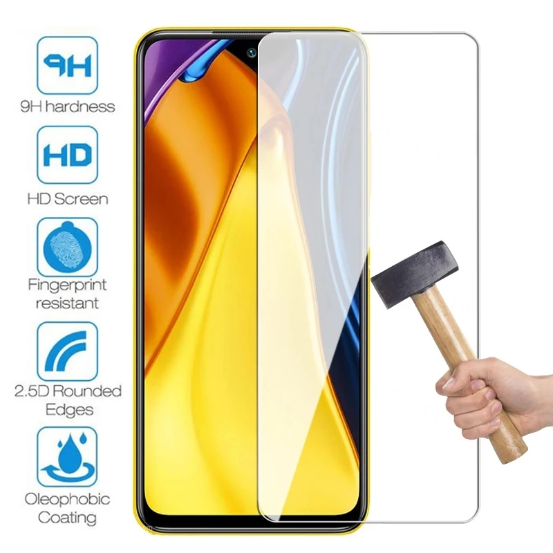 

11D Protection Glass For Xiaomi Poco X5 X3 X4 NFC X2 F5 F3 F4 GT Tempered Screen Protector POCO M2 M3 M4 M5 Pro M5S Glass Film
