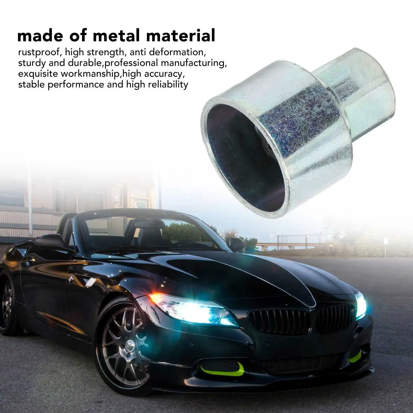 Wheel Lock Key Anti Theft Lugnut Socket Replacement for 1 3 5 6 7Series X1 X2 X3 X4 X5 X6 Z4 And More Car Accessories