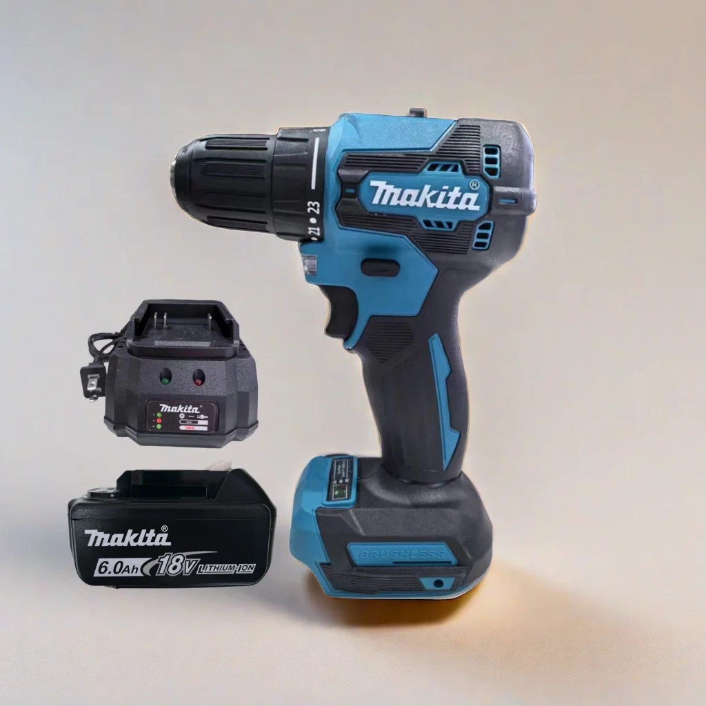 

Makita DDF485 18V 1000Nm 10mmImpact Driver Electric Drill Electric Tool Impact Screwdriver Electric Drill Brushless Rechargeable