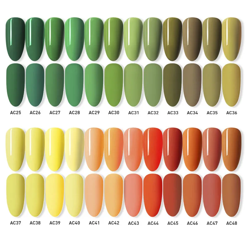 Beautilux Gel Nail Polish AC Colors Professional UV LED Salon Nails Art Gels Varnish Soak Off Semi Permanent Nail Lacquer 10ml