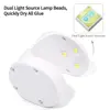 Mini 16w Uv Led Lamp For Nails With Usb Cable 3 Led Lights Gel Nail Polish Dryer Lamp Manicure Tool Equipment 3