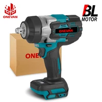 ONEVAN 1/2" Brushless Electric Impact Wrench 2800N.M Torque Removal Screw Nut Screwdriver Home Power Tool for Makita 18V Batte 1