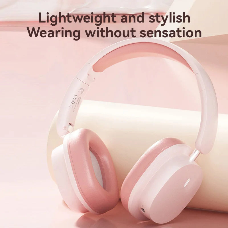 2026 New Foldable Headset Wireless Bluetooth Earbuds Head Mounted Noise Cancelling Earphones Sports With Mic Music Headphones_voghion.com