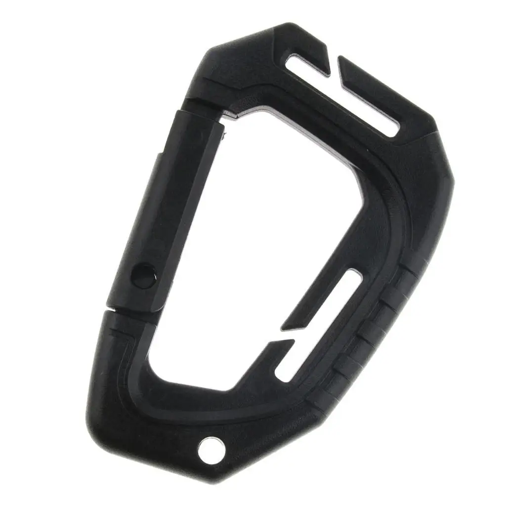 2/3/5 Heavy Duty Plastic Carabiner Clip Snap Hook Spring Loaded