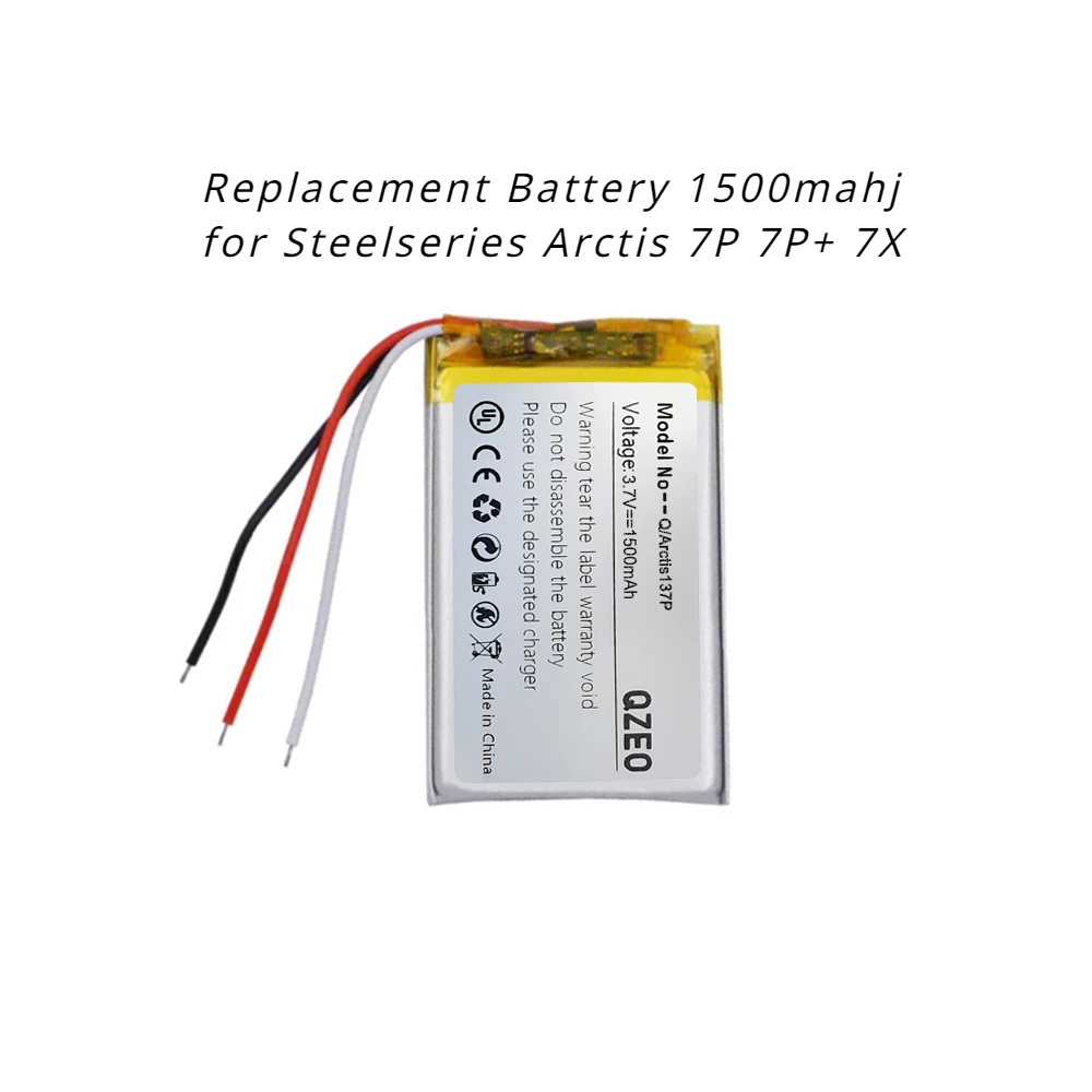 Enhanced Wireless Headset Replacement Battery