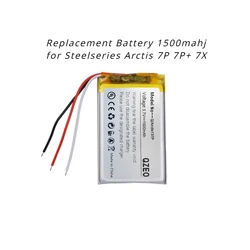 Enhanced Wireless Headset Replacement Battery (For Arctis 7P 1500ma)