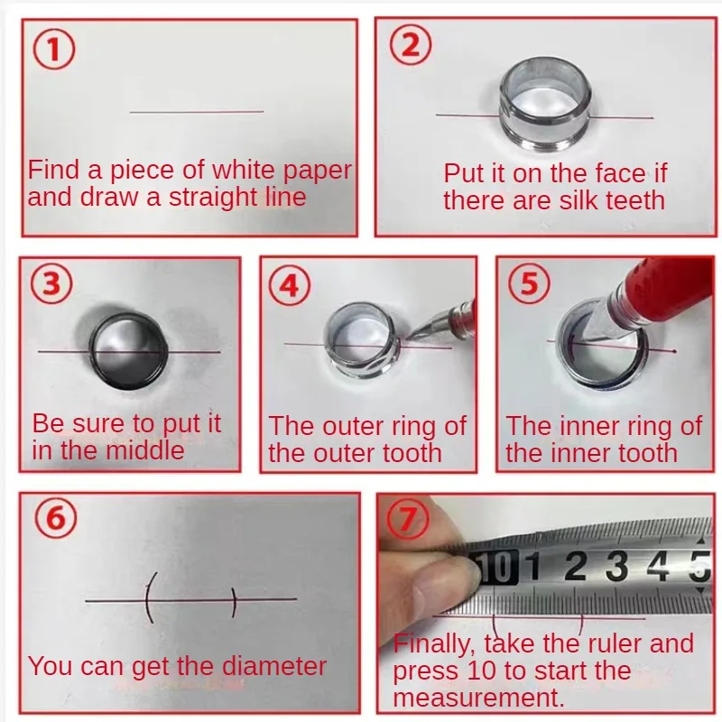 Faucet Adapter 22 Turn 16 18 20 22 24 26 28 30 32mm Internal and External Fine Tooth Faucet Conversion Thread Accessories