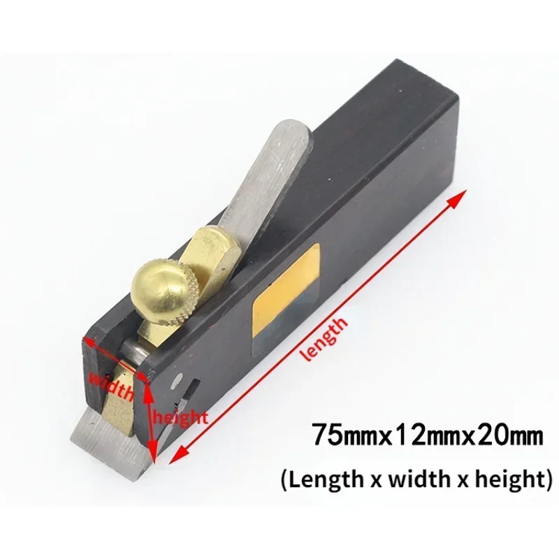 Mini Hand Planer Woodworking Manual Planer Sharp HSS Blade Block Hand Planer Wooden Carpenter Woodcraft Tool for Trimming