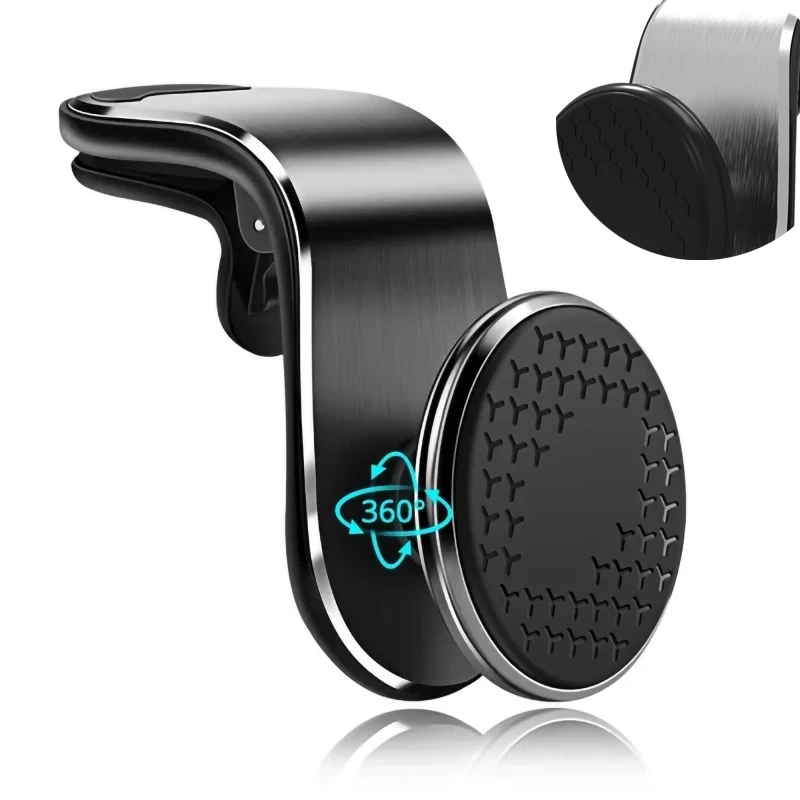 회전 자석 휴대폰 홀더 샤오미 화웨이 아이폰 삼성 스탠드 거치대, 범용 핸드폰 스탠드, GPS 지원 