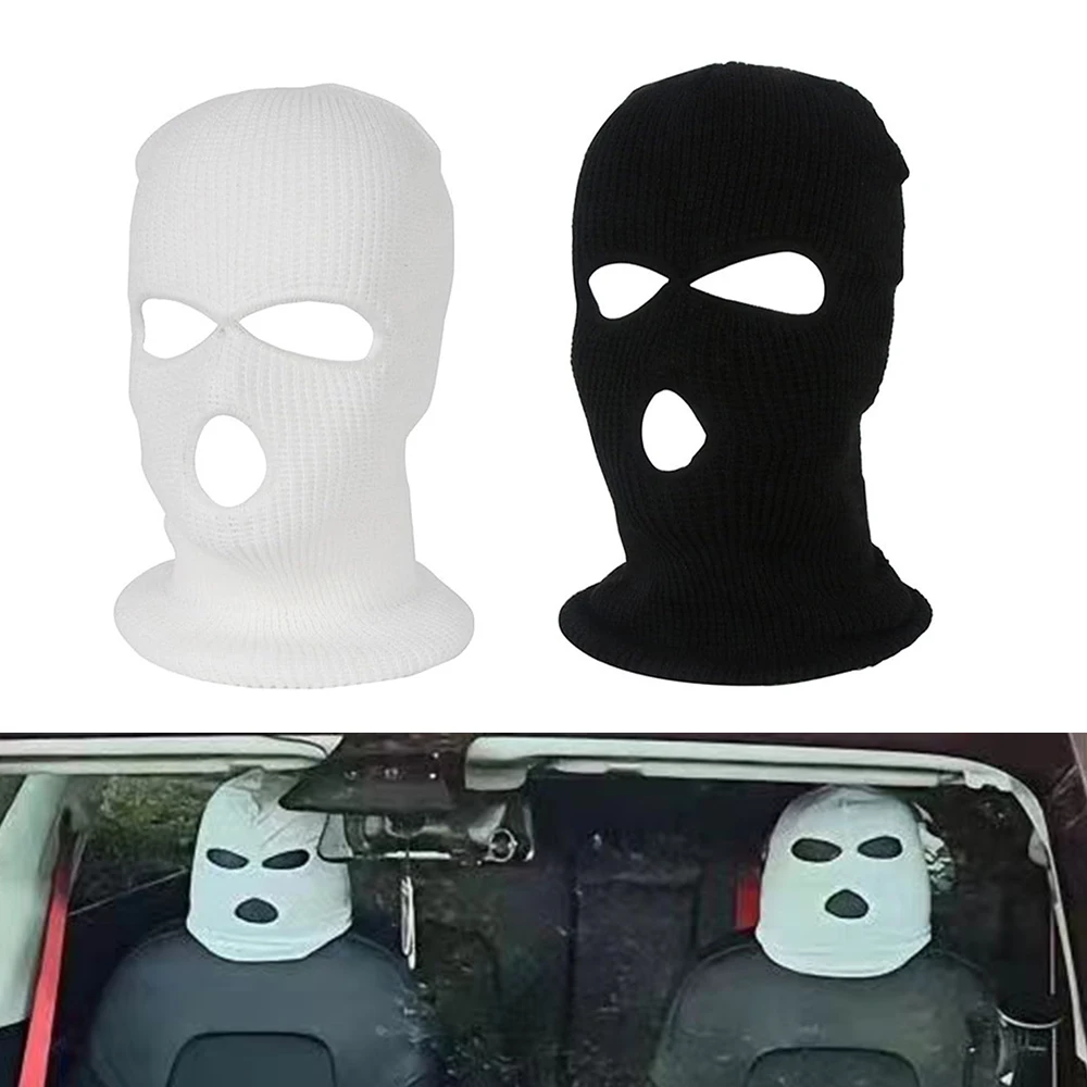 Car Seat Head Cover Suitable For Tesla Model y Model 3 Personalized Sentry Mode Hat Special Decorative Accessories Car Decoration Accessories