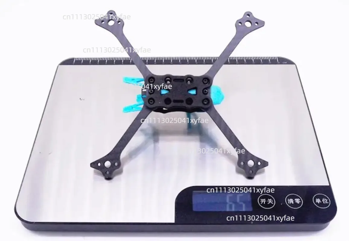 Kit cadre drone course 5 pouces fibre carbone FPV RC