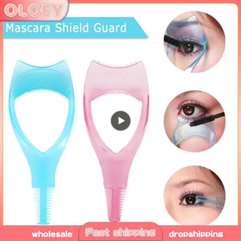 

1~40PCS 3 In 1 Eyelashes Tools Mascara Shield Applicator Guard Card Eyelash Guide For Beauty Cosmetic Makeup Tool