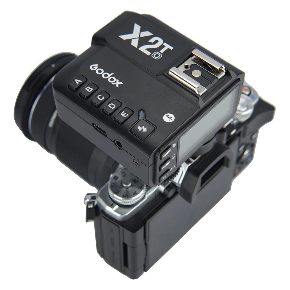 Godox X2T Wireless Flash Trigger X2T C/N/S/F/O/P 2.4G TTL HSS Transmitter for Ca
