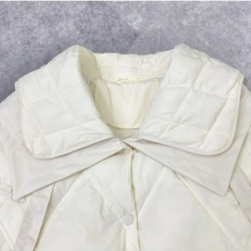 2023 New Women Down Jacket Winter Coat Female Short Parkas Loose Thick Warm Outwear Leisure Time Versatile Fashion Overcoat