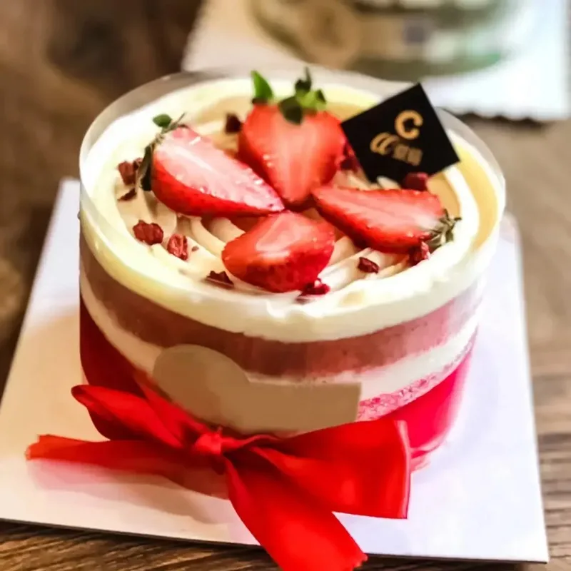 10m/1 Roll Transparent Acetate Surround Film Cake Surrounds The Edge Cake Frame Mold Chocolate Candy Baking Tool Mousse Ring