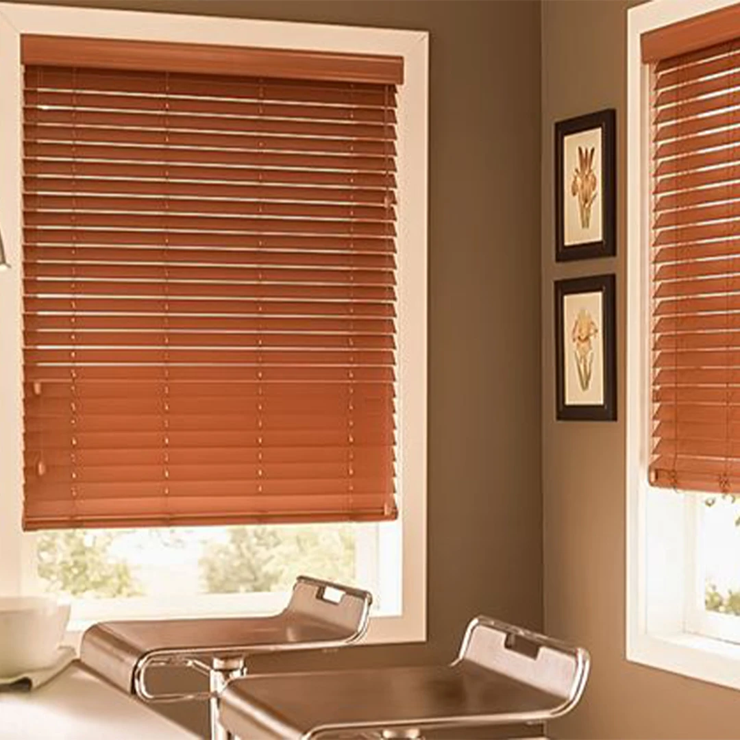 High-Quality Aluminum Imitation Wooden Blinds and Curtains,Shade,Kitchen Household,Office Blind, Bead Aluminum Alloy