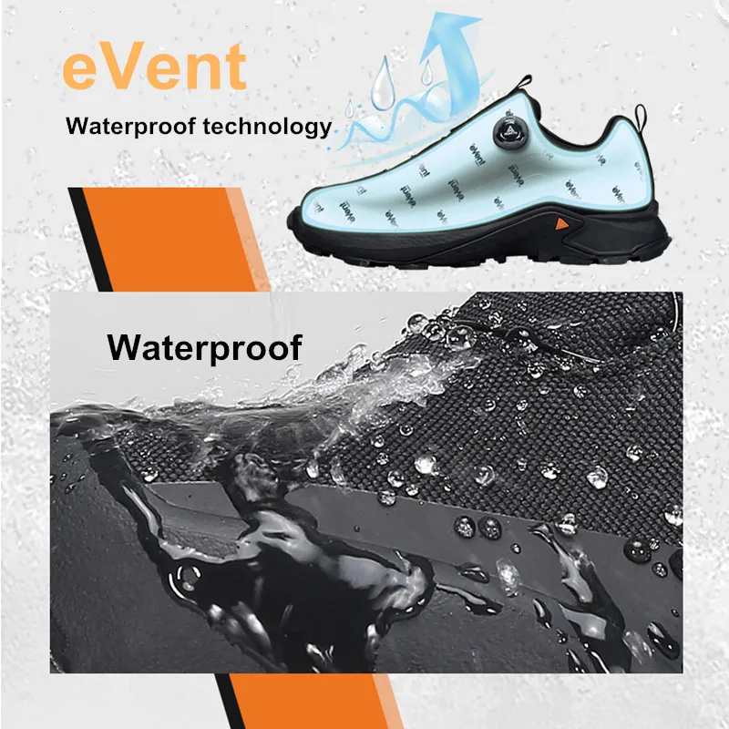 HUMTTO Waterproof Hiking Shoes Luxury Designer Sneakers for Men Breathable Trekking Men's Sports Shoes Outdoor Trainers Boots