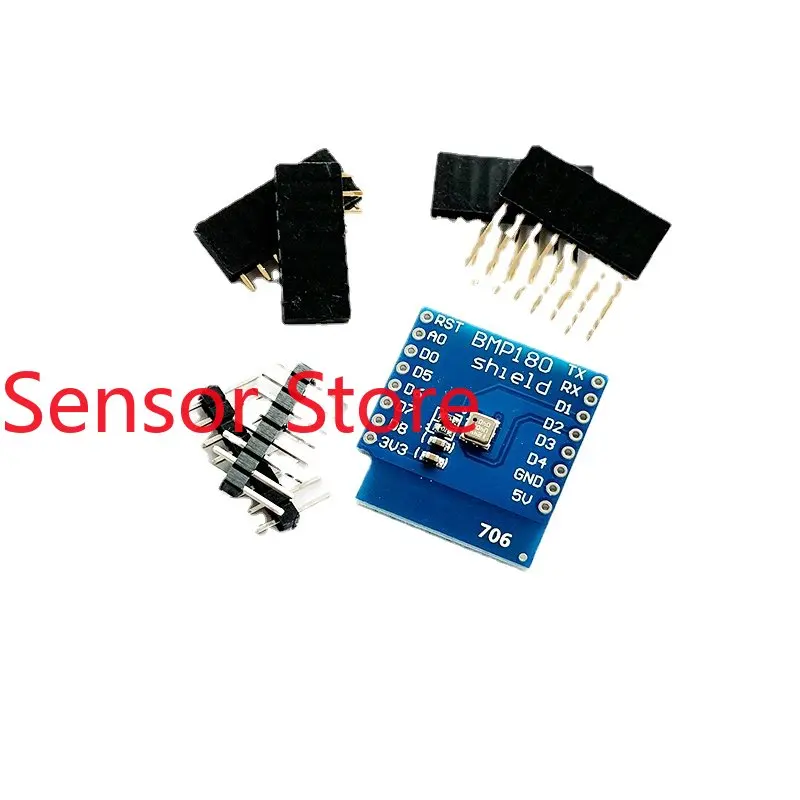 

5PCS BMP180 BOSCH Temperature And Pressure Sensor Module Is Suitable For D1 MINI Expansion Board Learning