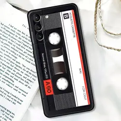 Vintage Magnetic Radio Tape Cassette Design Phone Case Cover - S22 (1)
