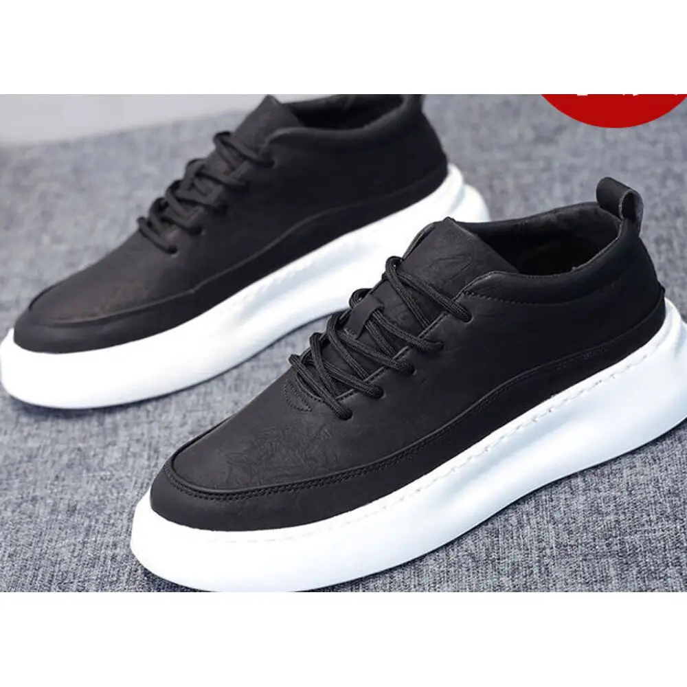 Men Work Shoes Sports Shoes Sneakers Rubber Sole Breathable Easy To Clean Sneakers_voghion.com
