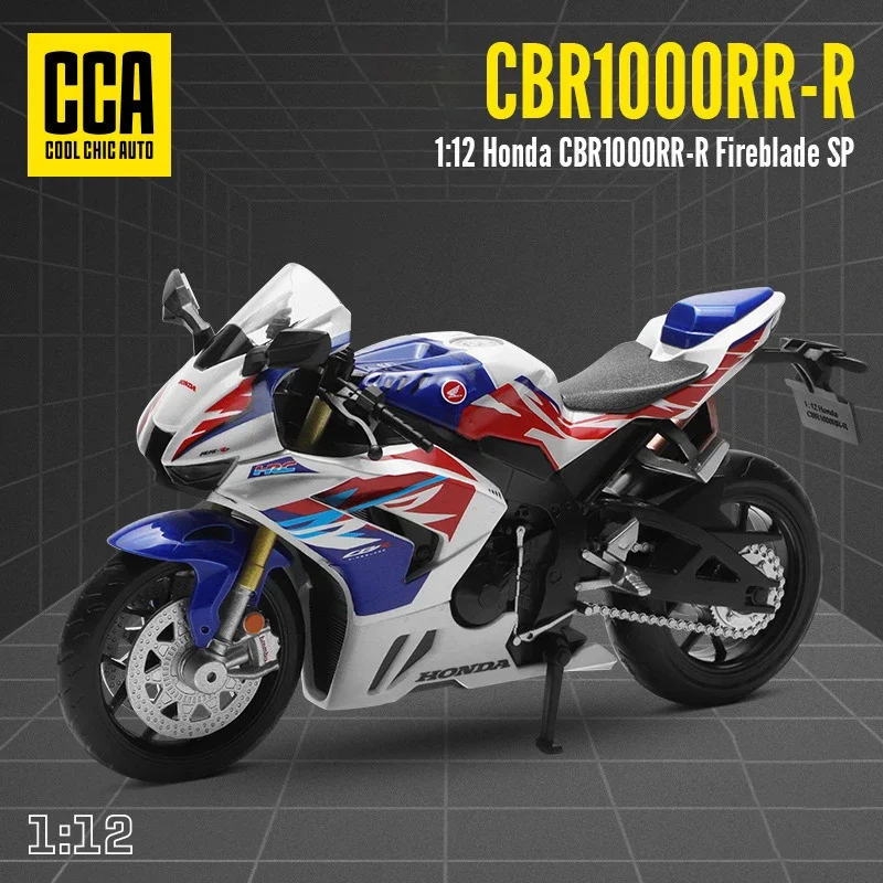 

CCA New 1:12 Honda CBR1000RR Diecast Motorcycle Model Toy Vehicle Collection Autobike Shork-Absorber Off Road Autocycle Toys Car