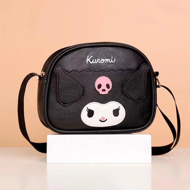 

Sanrio Hellokitty Mymelody Kuromi Cinnamoroll Anime Shoulder Bag Kawaii Cosmetic Bag Fashion All-match Girl Daily Messenger Bag