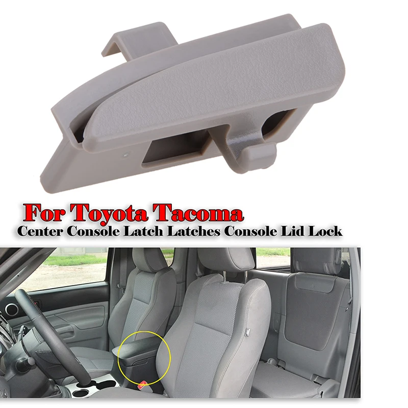 

Car Center Console Armrest Lid Latch Lock Storage Box Button Lid Latch Lock Fit For Toyota Tacoma 2005-2012 58910AD030B0