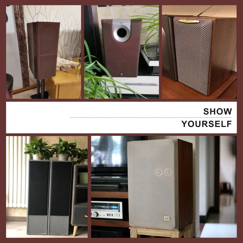 Tissu En Maille Pour Haut-parleur 1 X 1,6 M, Résistant à La Poussière, Insonorisé Fait à La Main, Tissu D'ameublement, Filtre Acoustique Radio, Tissu De Protection (orange